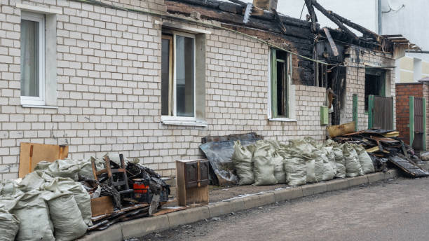 Professional Fire Damage Removal technician working in Wisconsin, WI